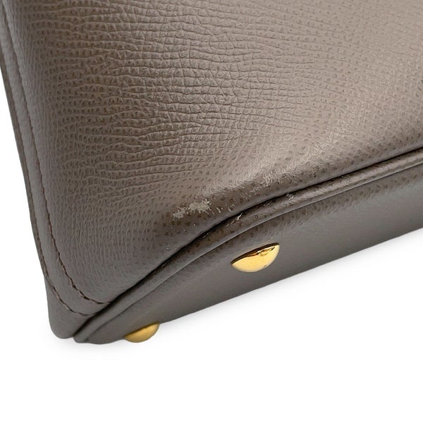 エルメス ハンドバッグ ボリード27 エタン/ゴールド金具 エプソン D刻印 HERMES Bolide 2wayショルダーバッグ