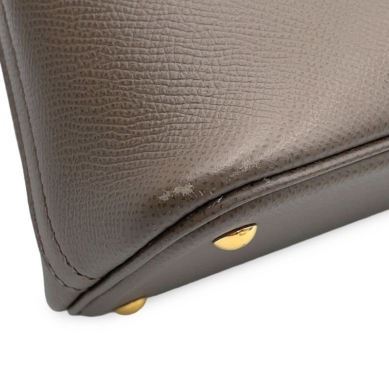 エルメス ハンドバッグ ボリード27 エタン/ゴールド金具 エプソン D刻印 HERMES Bolide 2wayショルダーバッグ