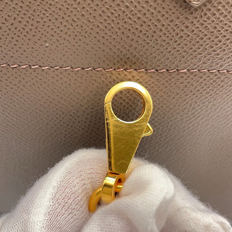 エルメス ハンドバッグ ボリード27 エタン/ゴールド金具 エプソン D刻印 HERMES Bolide 2wayショルダーバッグ