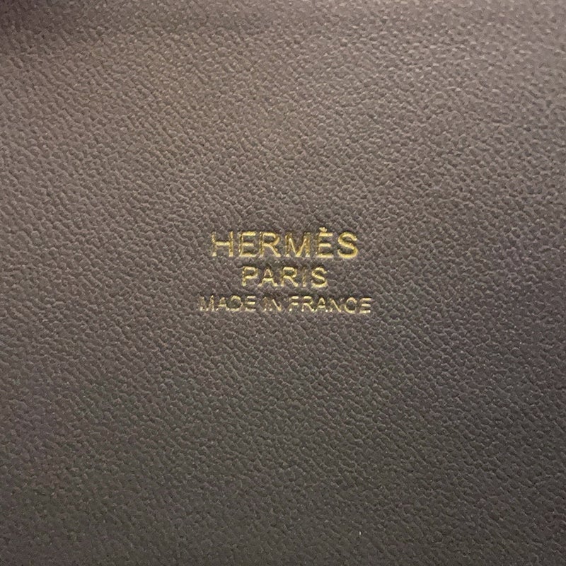 エルメス ハンドバッグ ボリード27 エタン/ゴールド金具 エプソン D刻印 HERMES Bolide 2wayショルダーバッグ