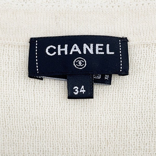 シャネル カーディガン ココボタン リブニット レディースサイズ34 P78450 CHANEL トップス