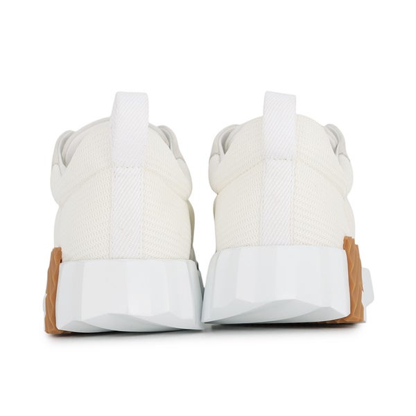 エルメス スニーカー バウンシング メッシュ ベロア レディースサイズ36.5 HERMES 靴 白