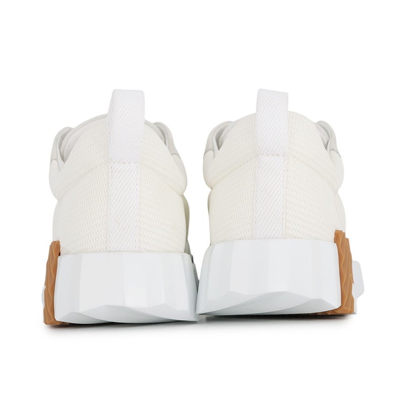 エルメス スニーカー バウンシング メッシュ ベロア レディースサイズ36.5 HERMES 靴 白
