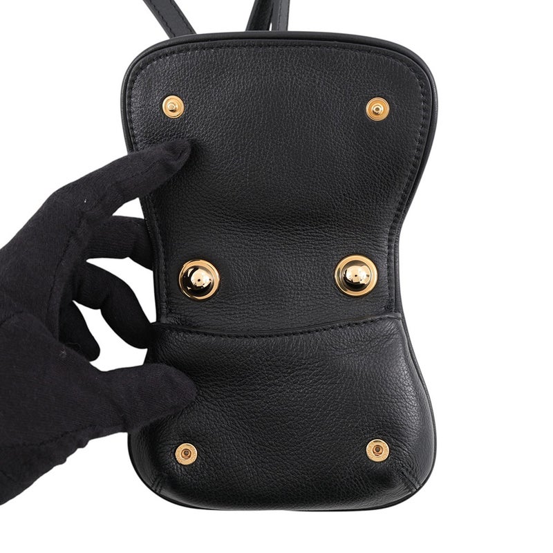 グッチ カードケース インターロッキングG ブロンディ レザー 698635 GUCCI 黒