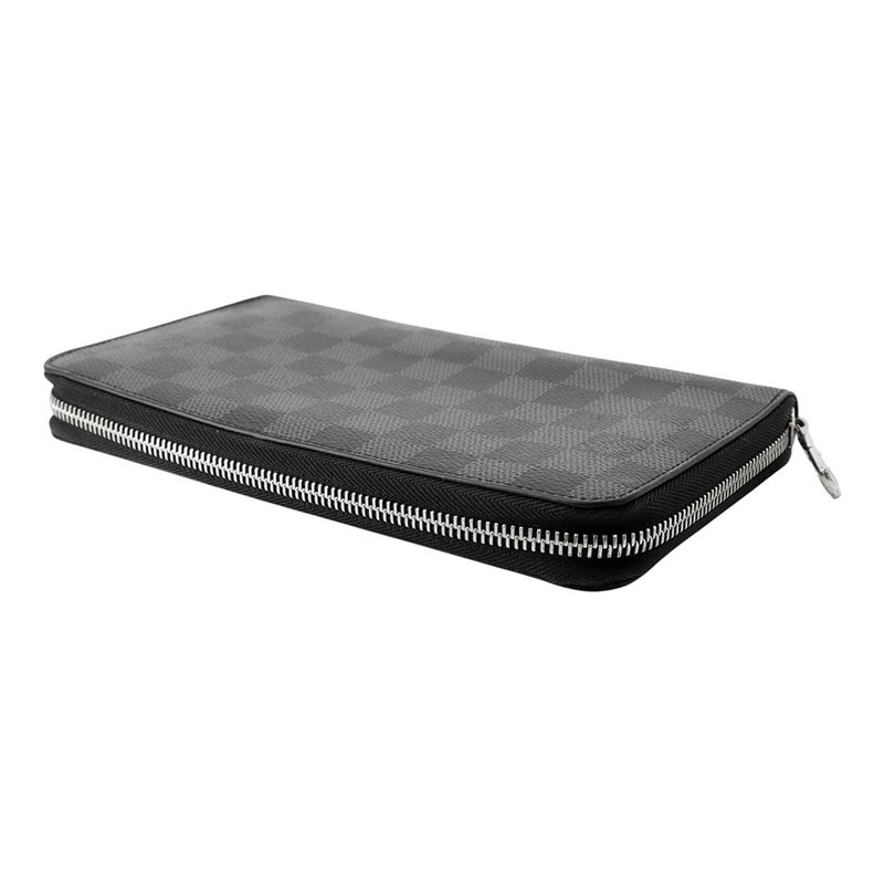ルイヴィトン 長財布 ダミエ・グラフィット ジッピー・オーガナイザー NM N60111 LOUIS VUITTON ブラック 黒