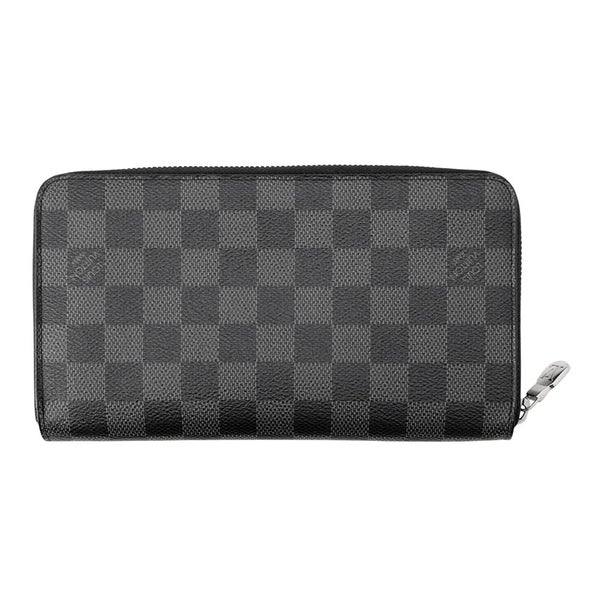 ルイヴィトン 長財布 ダミエ・グラフィット ジッピー・オーガナイザー NM N60111 LOUIS VUITTON ブラック 黒