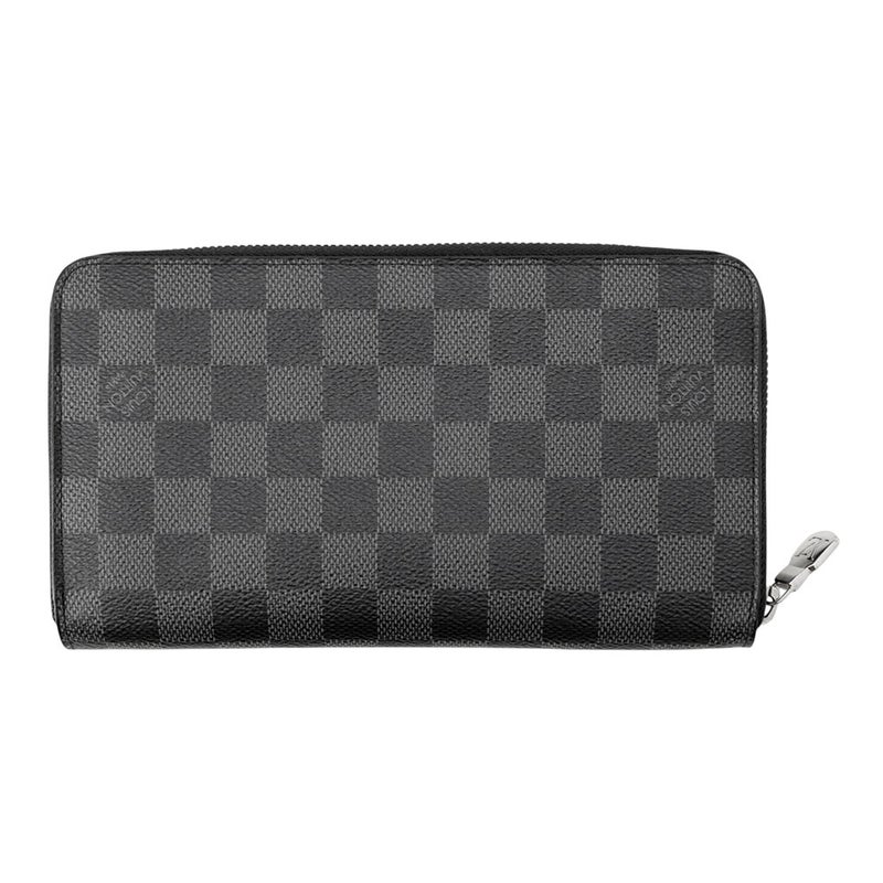 ルイヴィトン 長財布 ダミエ・グラフィット ジッピー・オーガナイザー NM N60111 LOUIS VUITTON ブラック 黒