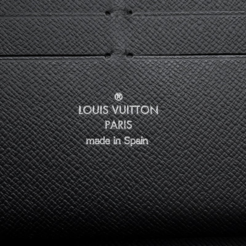 ルイヴィトン 長財布 ダミエ・グラフィット ジッピー・オーガナイザー NM N60111 LOUIS VUITTON ブラック 黒
