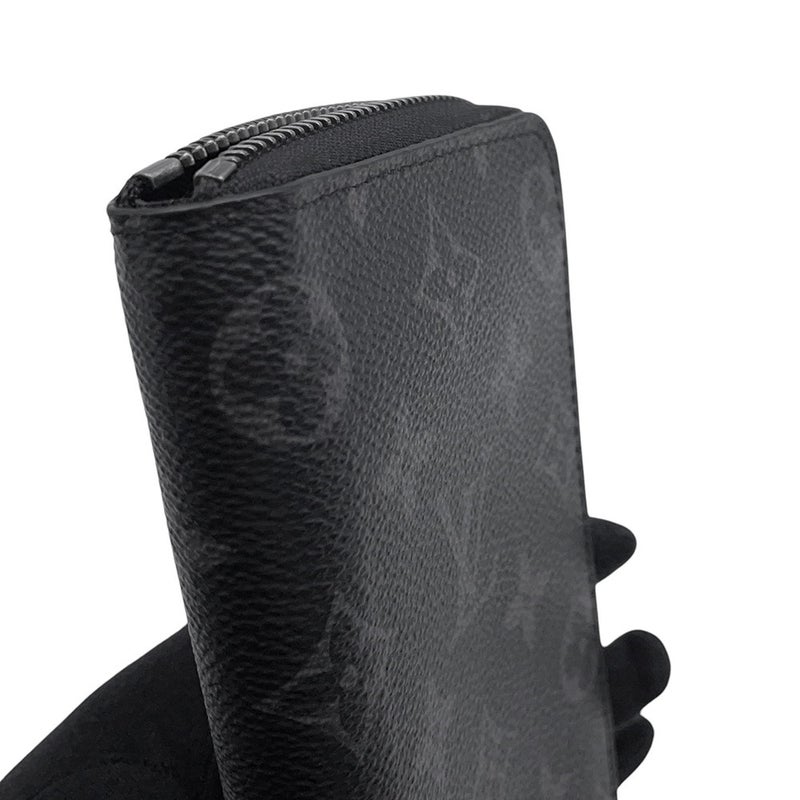 ルイヴィトン 長財布 モノグラム・エクリプス ジッピーウォレット・ヴェルティカル M62295 LOUIS VUITTON ヴィトン 財布 メンズ