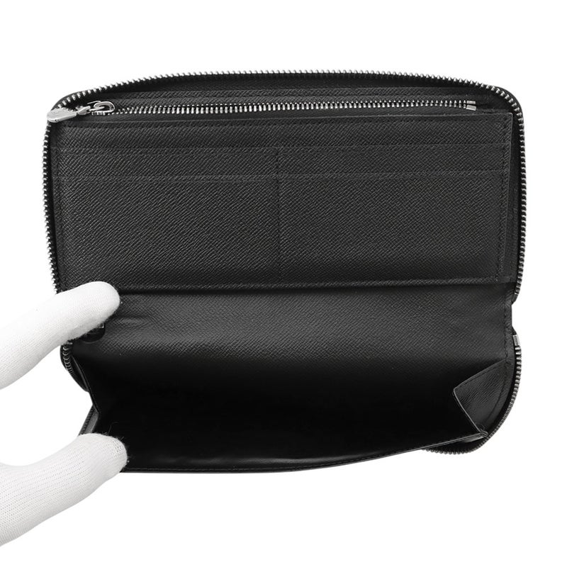 ルイヴィトン 長財布 モノグラム・エクリプス ジッピーウォレット・ヴェルティカル M62295 LOUIS VUITTON ヴィトン 黒 ブラック メンズ