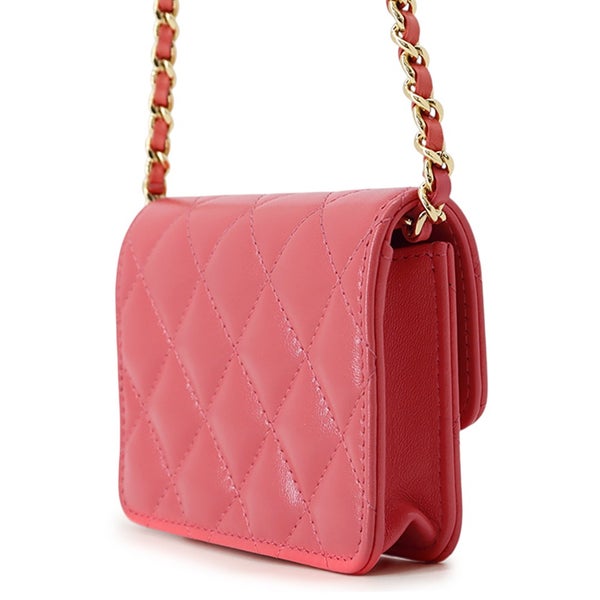 シャネル チェーンショルダーバッグ ココマーク マトラッセ カーフスキン CD0204 CHANEL バッグ