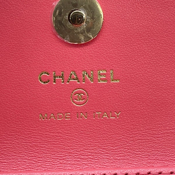 シャネル チェーンショルダーバッグ ココマーク マトラッセ カーフスキン CD0204 CHANEL バッグ