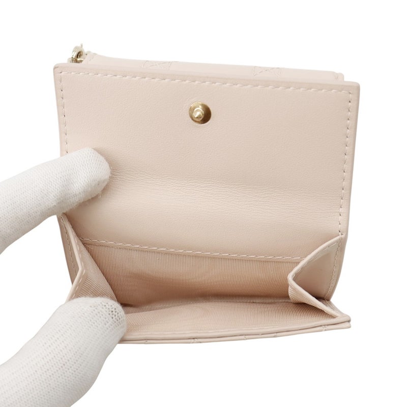 クリスチャン・ディオール 三つ折り財布 レディ ディオール ロータスウォレット パテント S0181ONMJ Christian Dior 財布