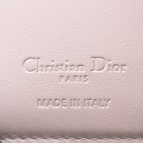 クリスチャン・ディオール 三つ折り財布 レディ ディオール ロータスウォレット パテント S0181ONMJ Christian Dior 財布