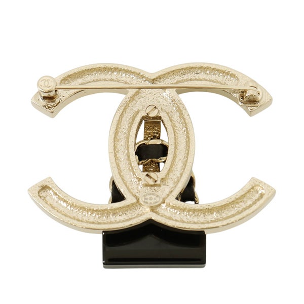 シャネル ブローチ ココマーク バッグ ラインストーン B23C ABA011 CHANEL アクセサリー