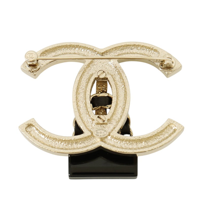 シャネル ブローチ ココマーク バッグ ラインストーン B23C ABA011 CHANEL アクセサリー