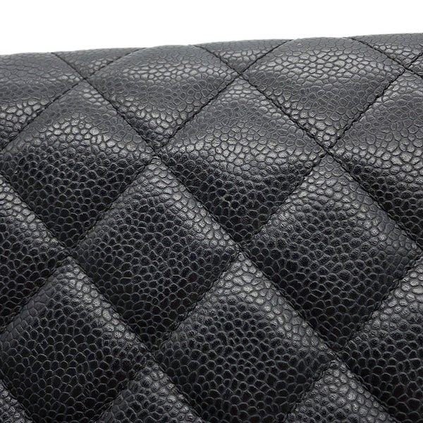シャネル チェーンショルダーバッグ マトラッセ30 キャビアスキン ココマーク A58600 CHANEL バッグ 黒