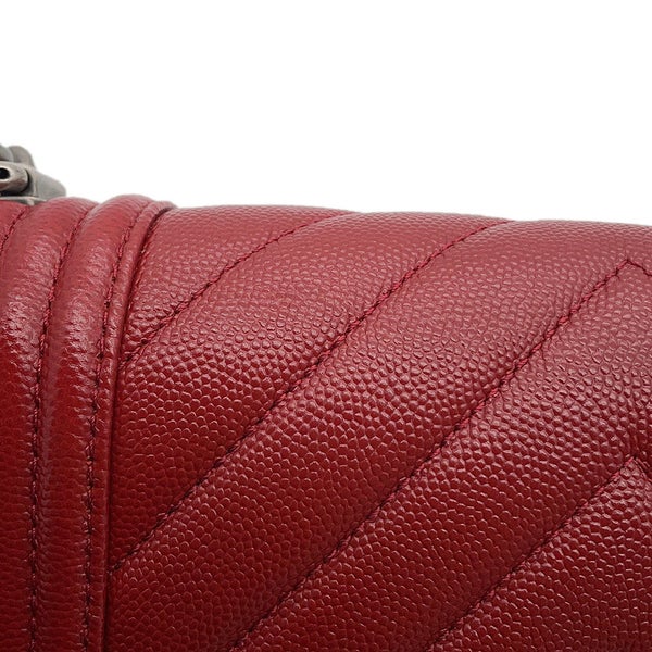 シャネル チェーンショルダーバッグ ボーイシャネル スモール ココマーク キャビアスキン A67085 BOY CHANEL バッグ