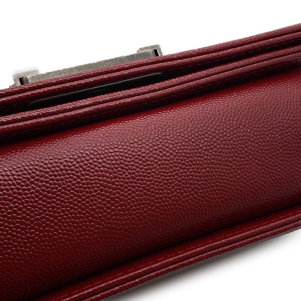 シャネル チェーンショルダーバッグ ボーイシャネル スモール ココマーク キャビアスキン A67085 BOY CHANEL バッグ