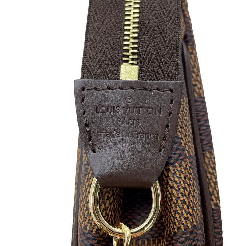 ルイヴィトン ショルダーバッグ ダミエ・エベヌ エヴァ N55213 LOUIS VUITTON アクセサリーポーチ