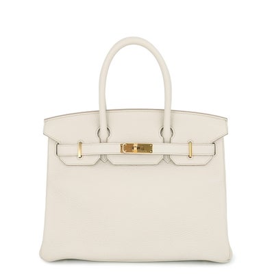 Hermès Birkin 30 Clemence Gold