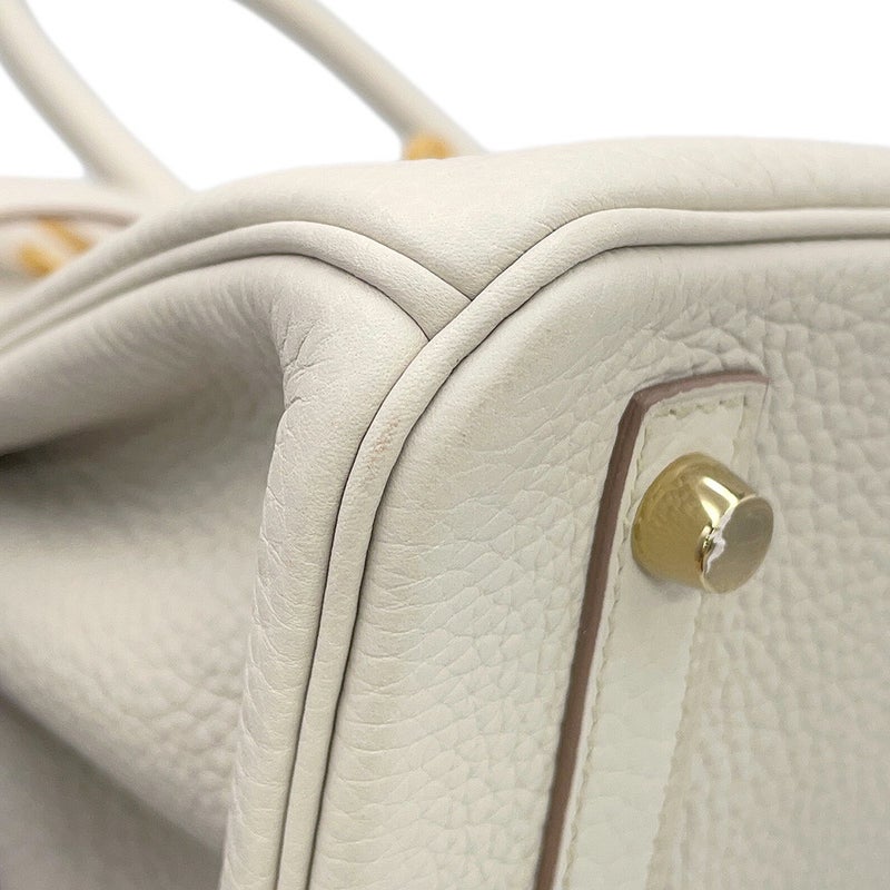 エルメス バーキン30 ベトン/ゴールド金具 トリヨンクレマンス A刻印 HERMES Birkin ハンドバッグ