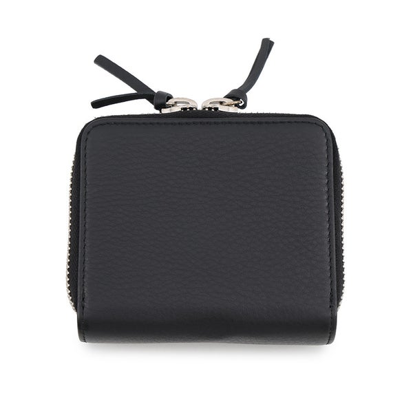バレンシアガ 二つ折り財布 ペーパー コンパクトウォレット レザー 371662 BALENCIAGA 財布 黒