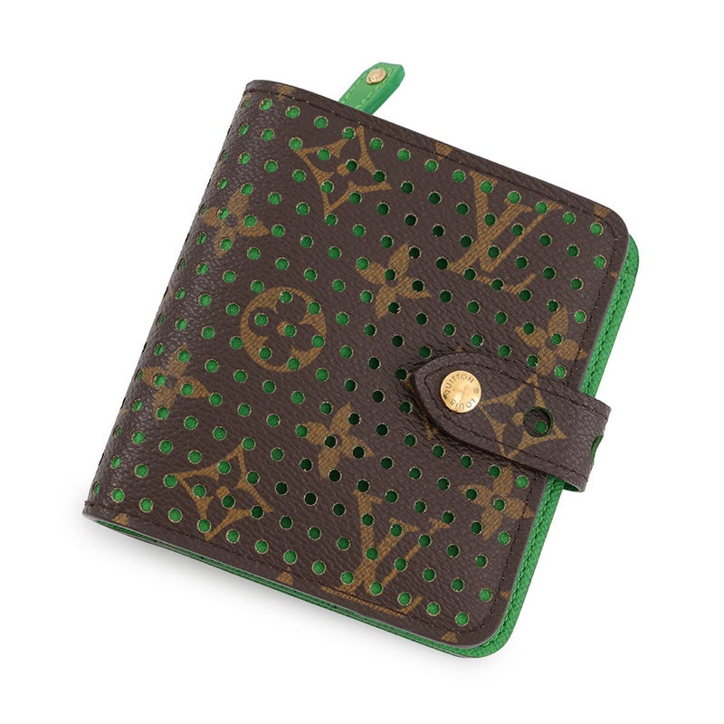 ルイヴィトン モノグラム・ペルフォ コンパクト・ジップ M95218 LOUIS VUITTON 財布