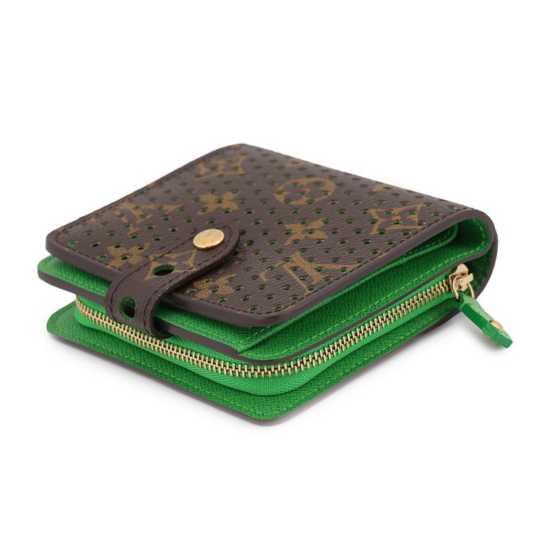 ルイヴィトン モノグラム・ペルフォ コンパクト・ジップ M95218 LOUIS VUITTON 財布