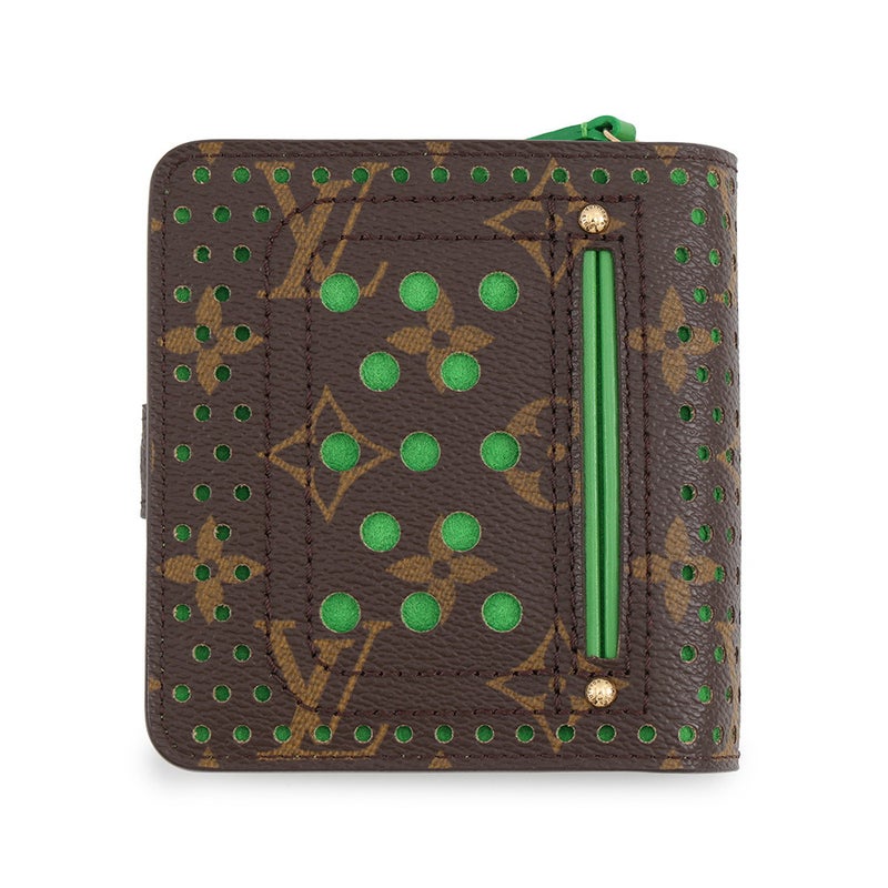 ルイヴィトン モノグラム・ペルフォ コンパクト・ジップ M95218 LOUIS VUITTON 財布