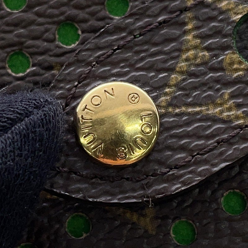 ルイヴィトン モノグラム・ペルフォ コンパクト・ジップ M95218 LOUIS VUITTON 財布