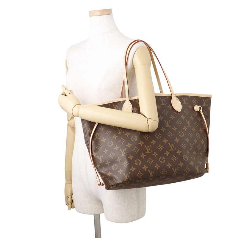 ルイヴィトン トートバッグ モノグラム ネヴァーフルMM ポーチ付き M46987 LOUIS VUITTON ヴィトン バッグ