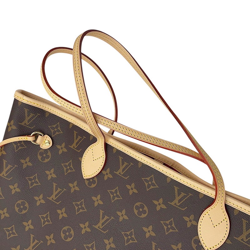 ルイヴィトン トートバッグ モノグラム ネヴァーフルMM ポーチ付き M46987 LOUIS VUITTON ヴィトン バッグ