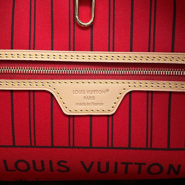ルイヴィトン トートバッグ モノグラム ネヴァーフルMM ポーチ付き M46987 LOUIS VUITTON ヴィトン バッグ