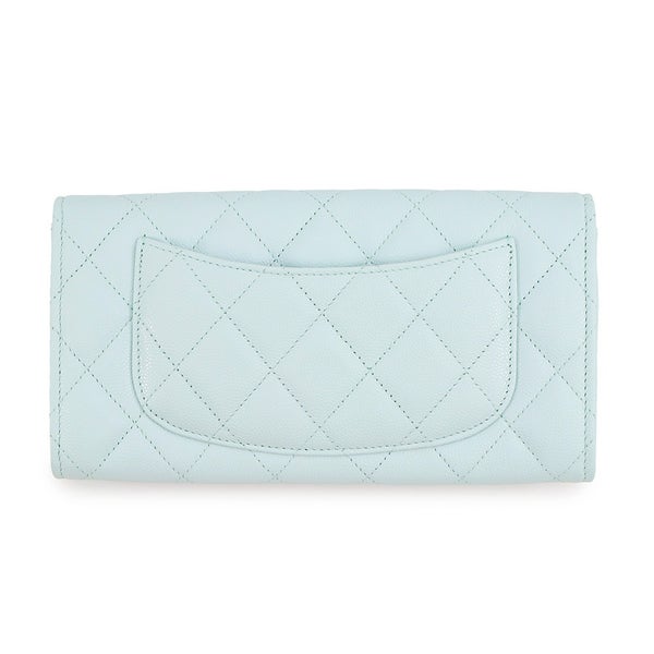 シャネル 長財布 クラシック ロング フラップ ウォレット マトラッセ ココマーク キャビアスキン AP0241 CHANEL 財布