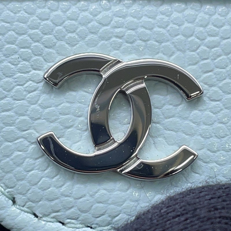 シャネル 長財布 クラシック ロング フラップ ウォレット マトラッセ ココマーク キャビアスキン AP0241 CHANEL 財布