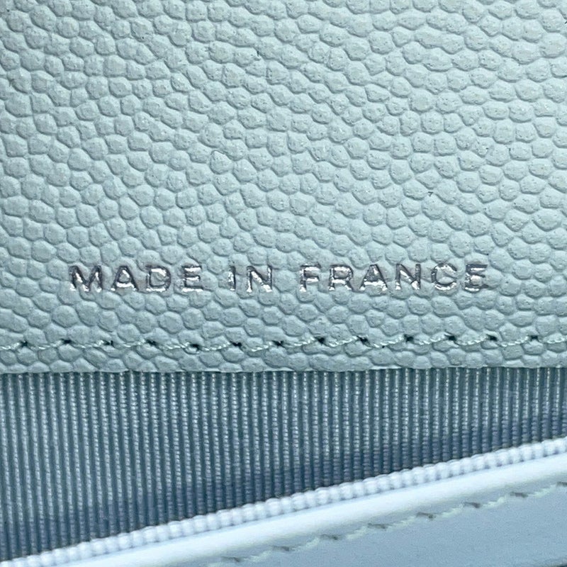 シャネル 長財布 クラシック ロング フラップ ウォレット マトラッセ ココマーク キャビアスキン AP0241 CHANEL 財布