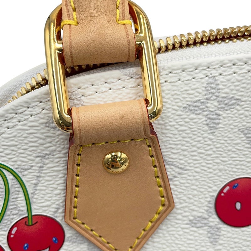 ルイヴィトン ハンドバッグ モノグラム・チェリー アルマBB LV×TM M14234 LOUIS VUITTON 2wayショルダーバッグ 白