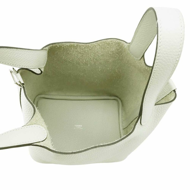 エルメス ハンドバッグ ピコタンロックPM グリネヴェ/シルバー金具 トリヨンクレマンス B刻印