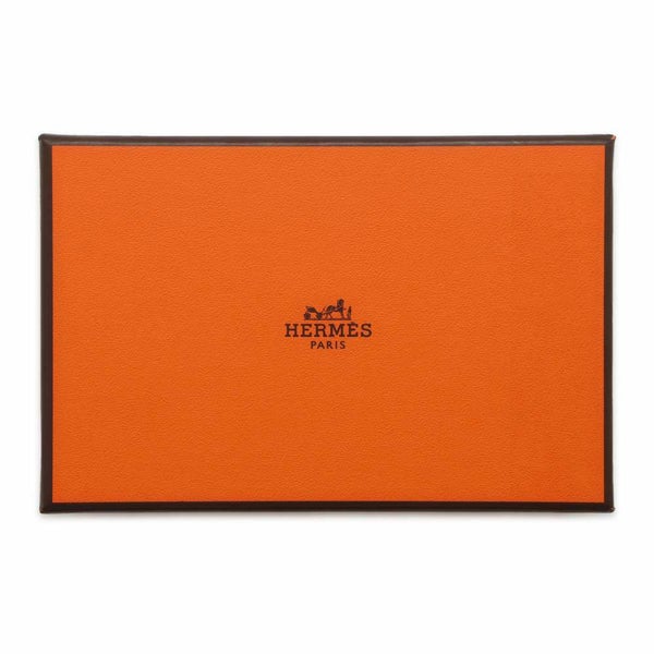 エルメス カードケース カルヴィ ブラック ヴォーエプソン B刻印 HERMES 名刺入れ 黒