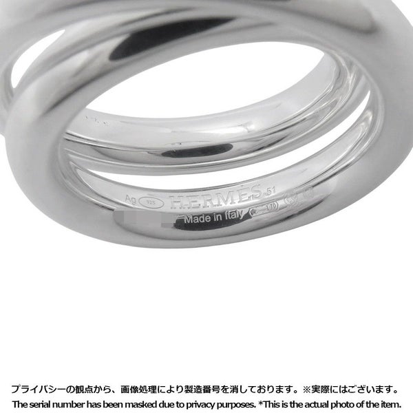 エルメメス リング ヴェルティージュ SV925シルバー リングサイズ51 HERMES 指輪 ジュエリー