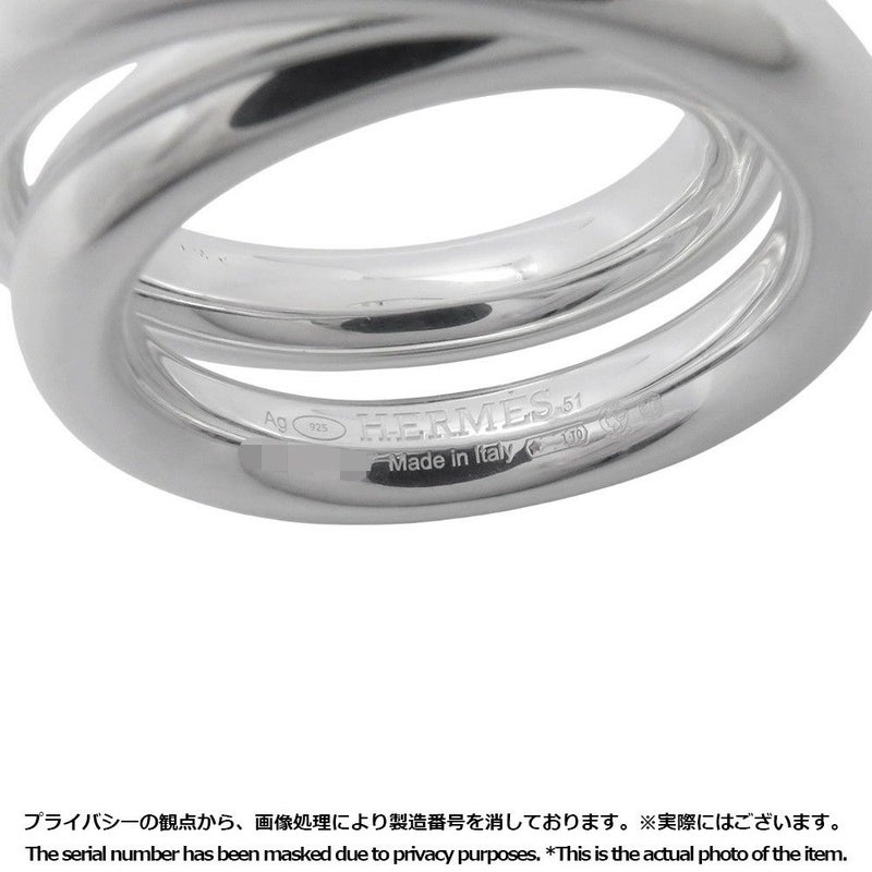 エルメメス リング ヴェルティージュ SV925シルバー リングサイズ51 HERMES 指輪 ジュエリー