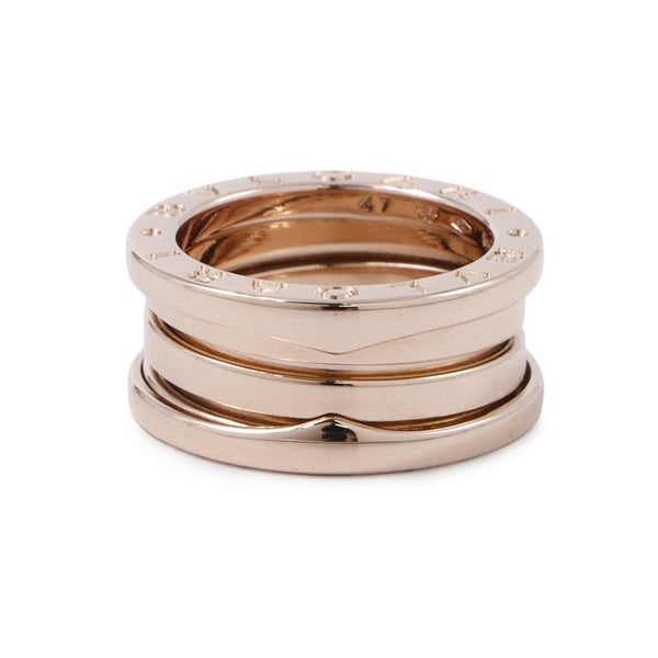 ブルガリ リング ビーゼロワン B-zero1 2バンド K18PGピンクゴールド リングサイズ47 BVLGARI 指輪 ジュエリー