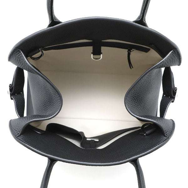 ザ ロウ ハンドバッグ ソフトマルゴー12 レザー W1586 THE ROW バッグ 2wayショルダーバッグ 黒