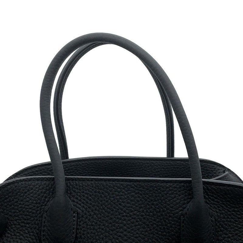 ザ ロウ ハンドバッグ ソフトマルゴー12 レザー W1586 THE ROW バッグ 2wayショルダーバッグ 黒