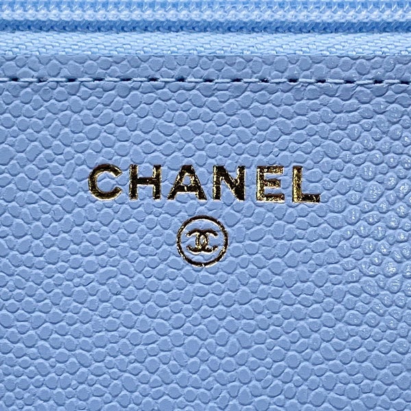 シャネル チェーンウォレット クラシック マトラッセ ココマーク キャビアスキン AP0250 CHANEL 財布