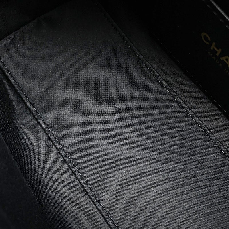 シャネル チェーンショルダーバッグ CHANEL25 ミニ ココマーク ワンショルダー ツイード AS5631 CHANEL 黒