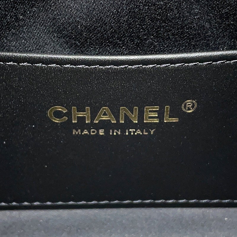 シャネル チェーンショルダーバッグ CHANEL25 ミニ ココマーク ワンショルダー ツイード AS5631 CHANEL 黒