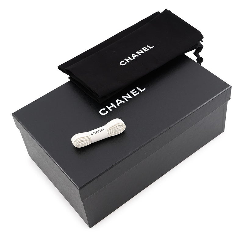 シャネル スニーカー ココマーク カーフレザー スエード レディースサイズ39 G47269 CHANEL 靴