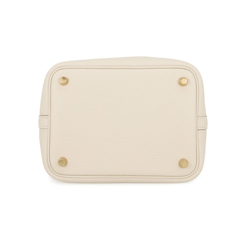 エルメス ハンドバッグ ピコタンロックPM クレ/ゴールド金具 トリヨンクレマンス K刻印 HERMES